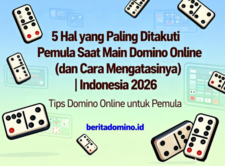hal yang ditakuti pemula main domino online