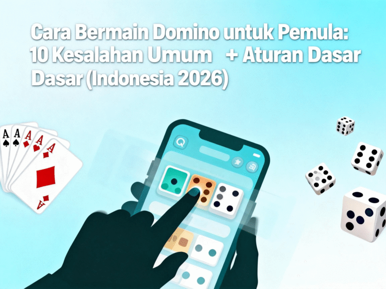 cara bermain domino untuk pemula