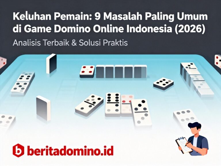 keluhan pemain game domino online