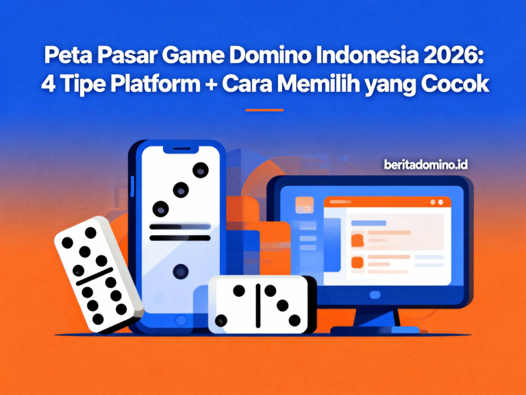 peta pasar game domino Indonesia 2026