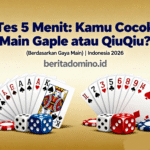 tes 5 menit cocok Gaple atau QiuQiu