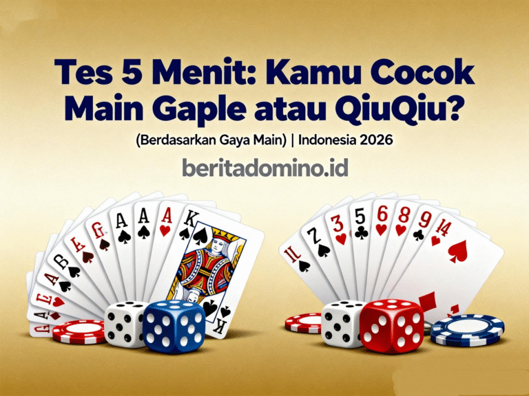 tes 5 menit cocok Gaple atau QiuQiu