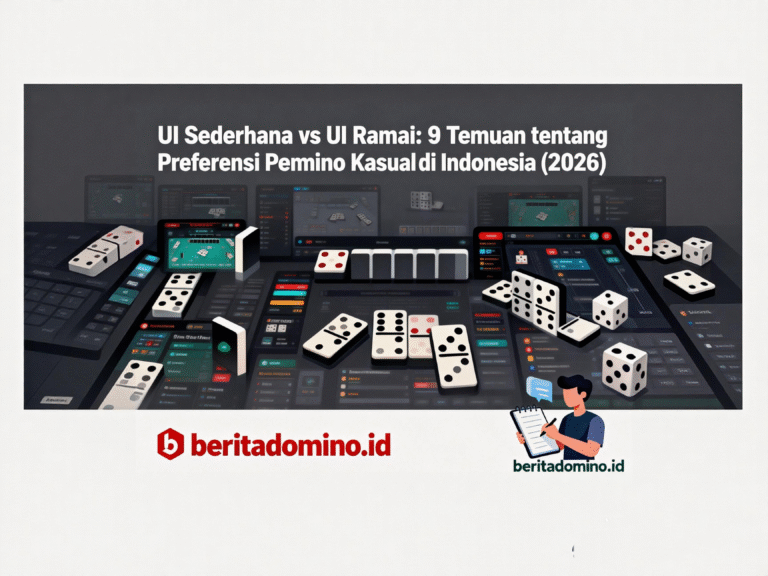 UI sederhana vs UI ramai
