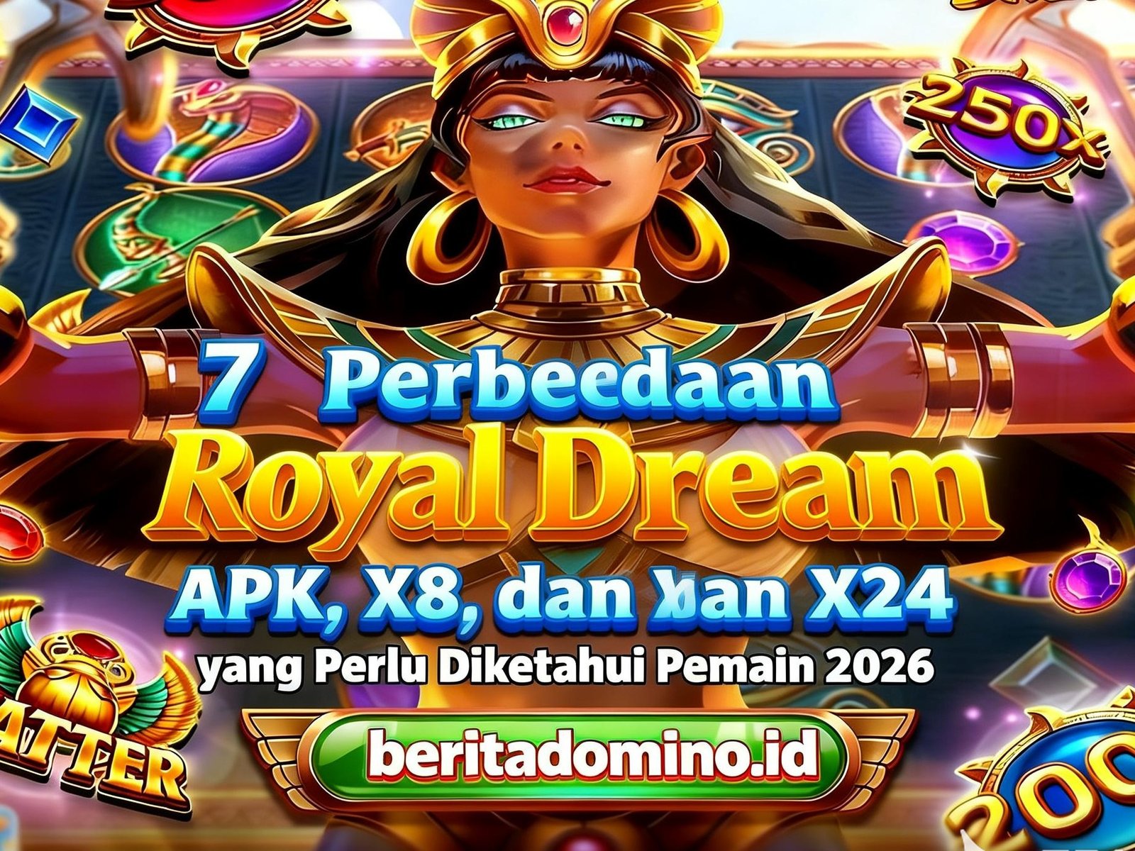 perbedaan royal dream apk x8 dan x24