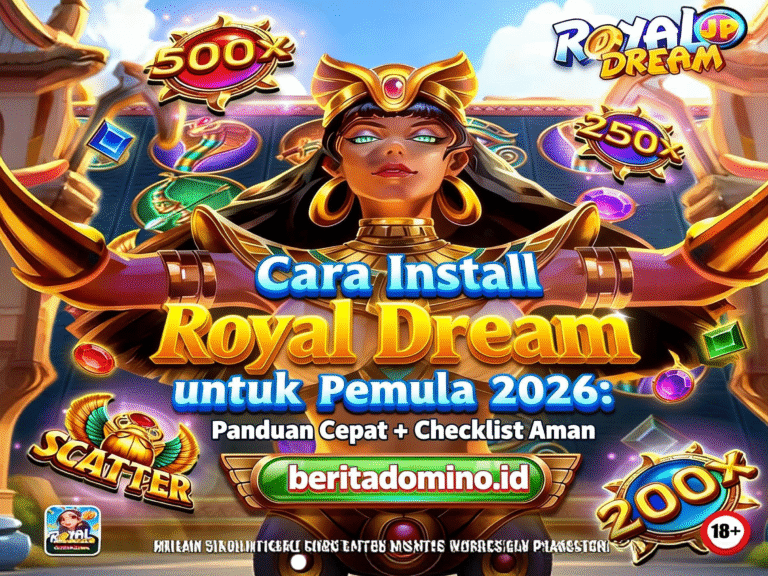 cara install royal dream untuk pemula