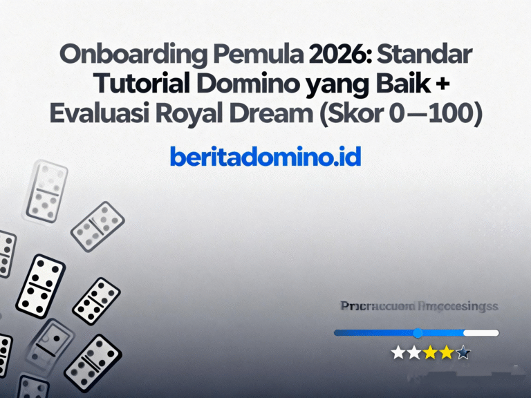 onboarding pemula 2026 tutorial domino