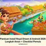 panduan install royal dream di android