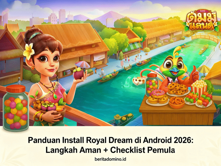panduan install royal dream di android