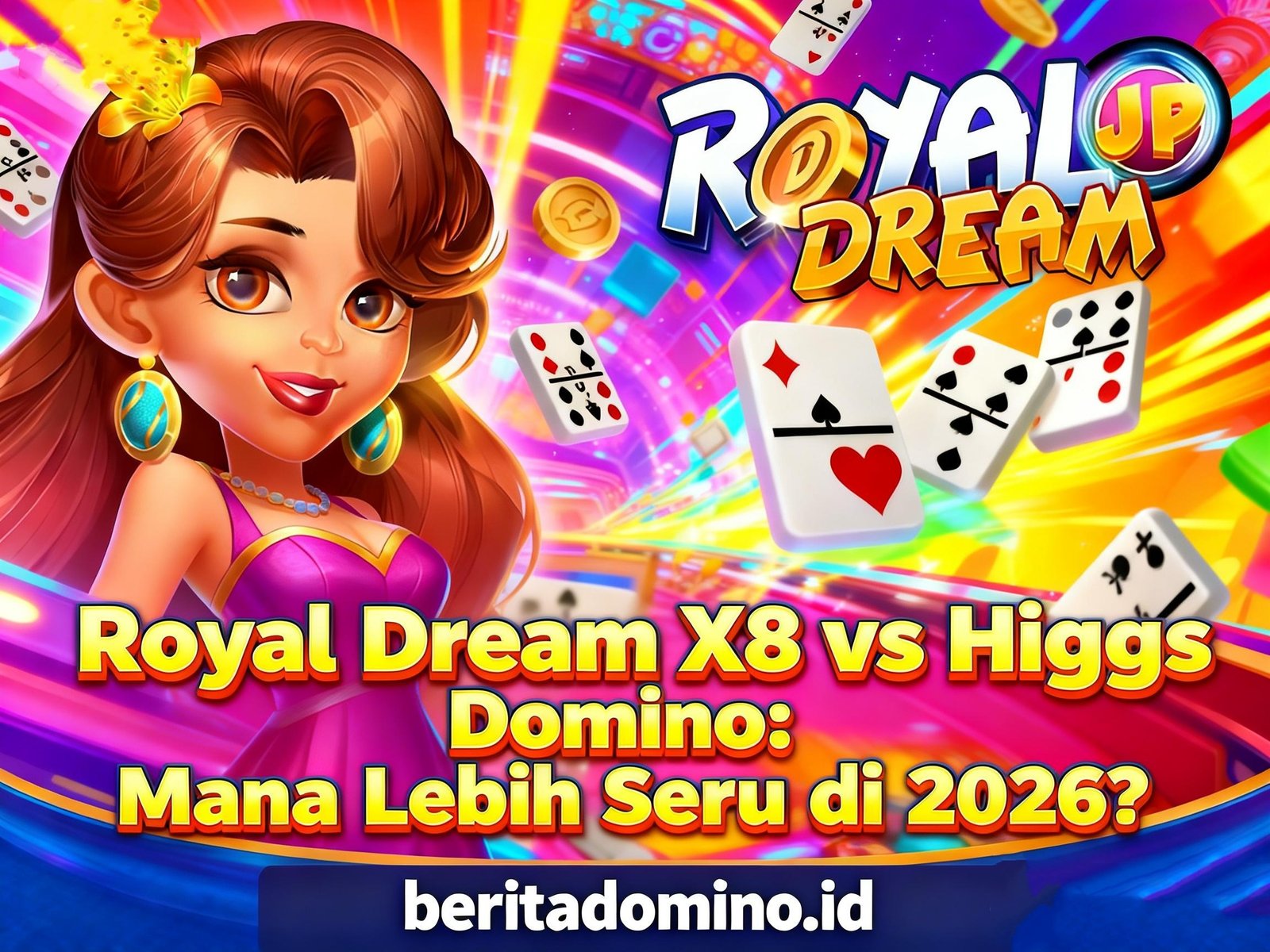 Royal Dream X8 vs Higgs Domino