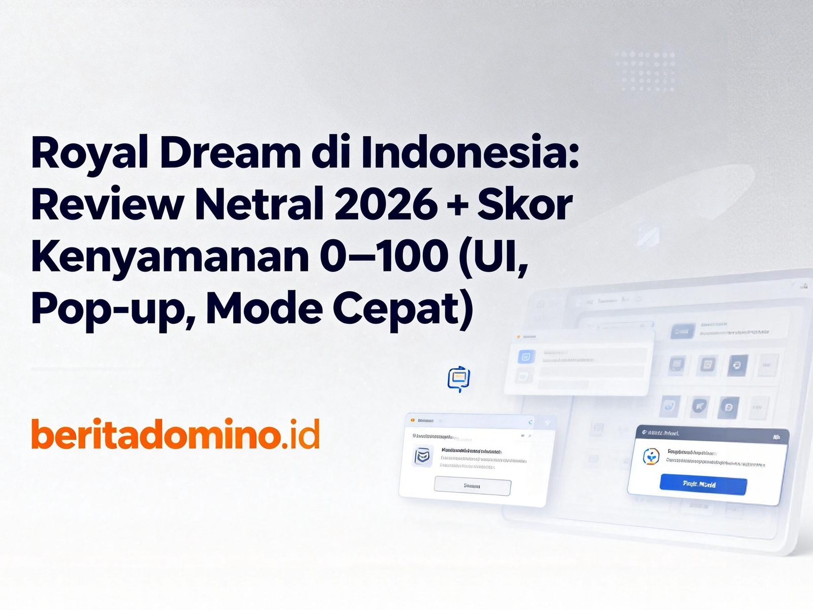 Royal Dream di Indonesia