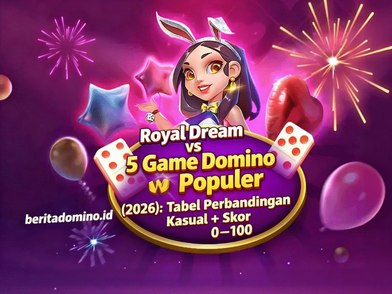 Royal Dream vs 5 game domino populer