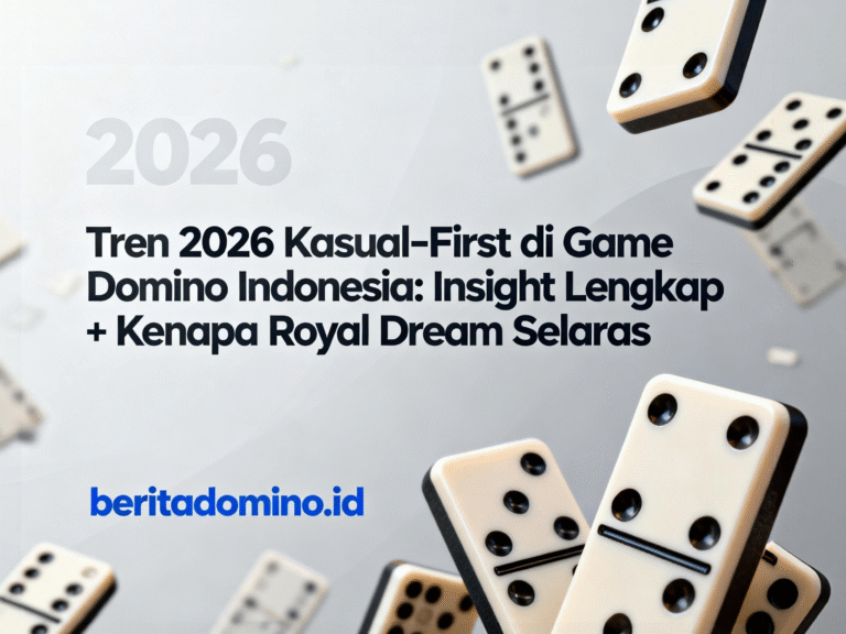 tren 2026 kasual-first domino Indonesia