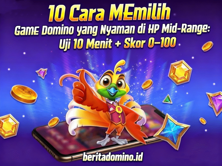 cara memilih game domino yang nyaman di hp mid-range