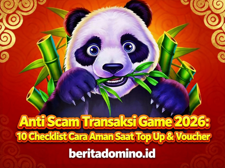 anti scam transaksi game