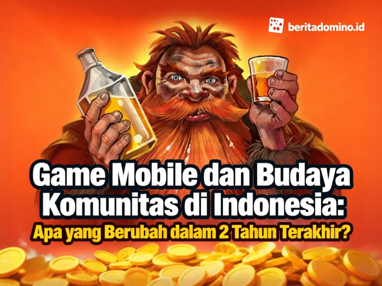 game mobile dan budaya komunitas di Indonesia