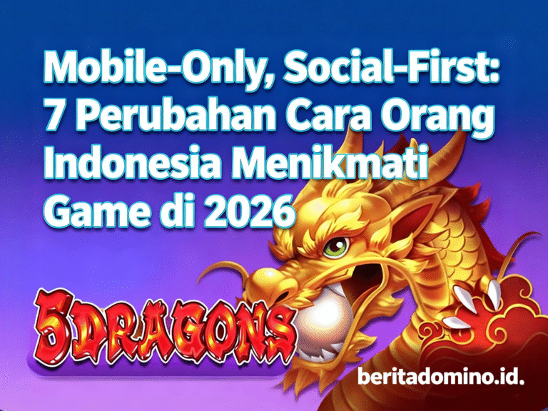 cara orang Indonesia menikmati game di 2026
