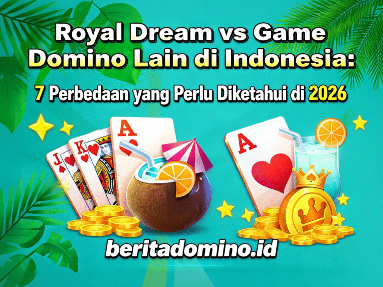 royal dream vs game domino lain di indonesia
