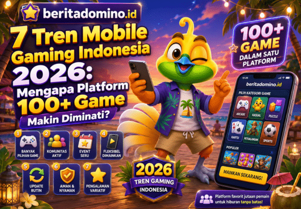 tren mobile gaming indonesia 2026 platform 100+ game