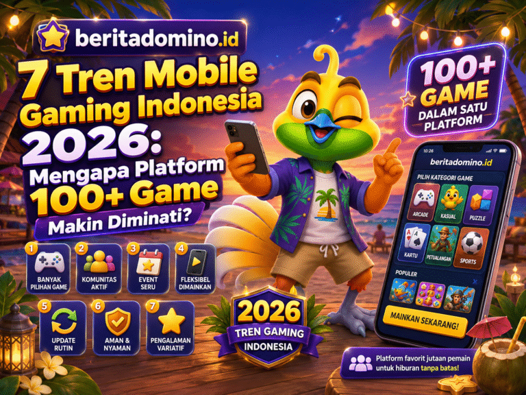 tren mobile gaming indonesia 2026 platform 100+ game
