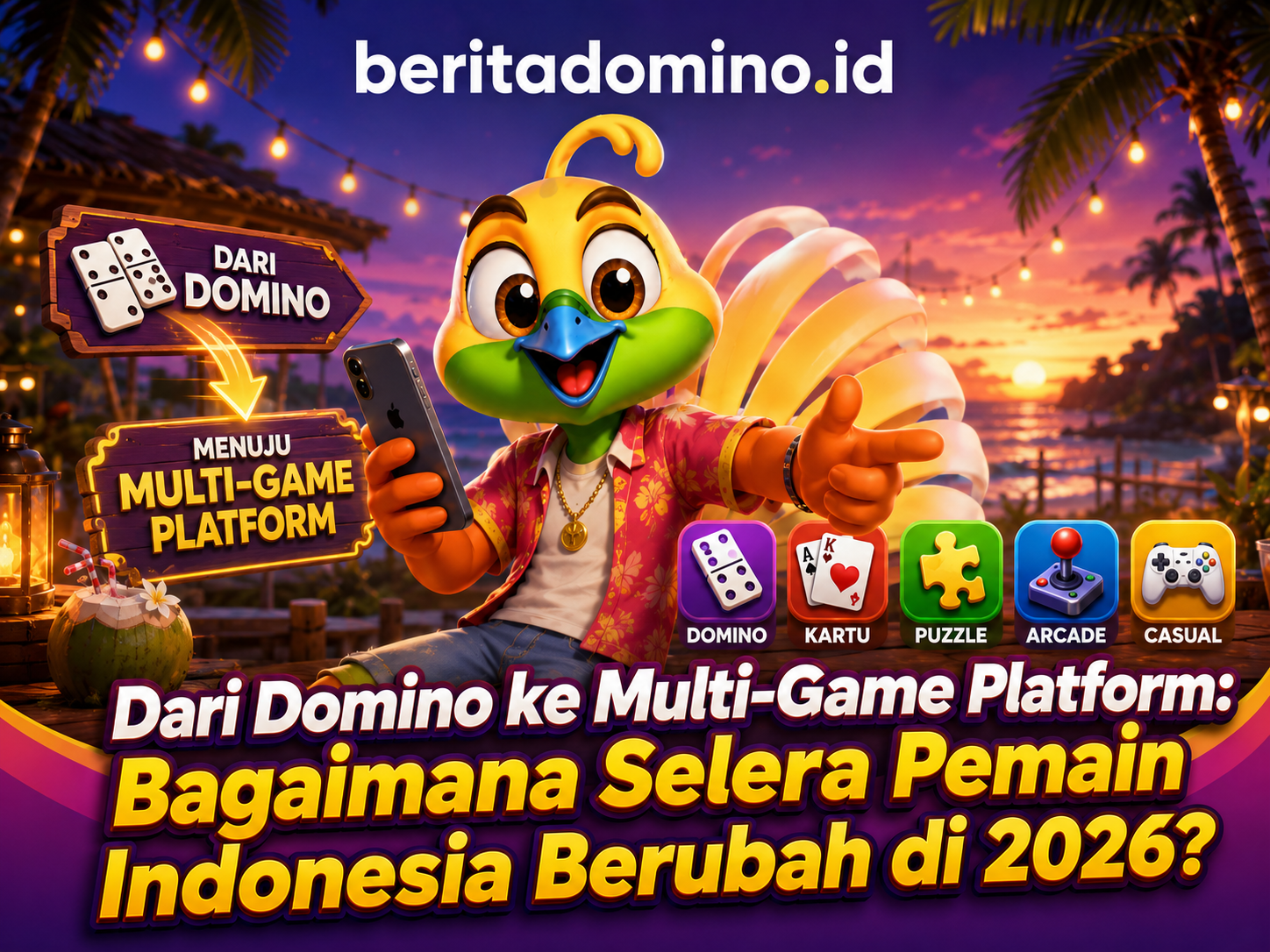 multi-game platform dan perubahan selera pemain Indonesia