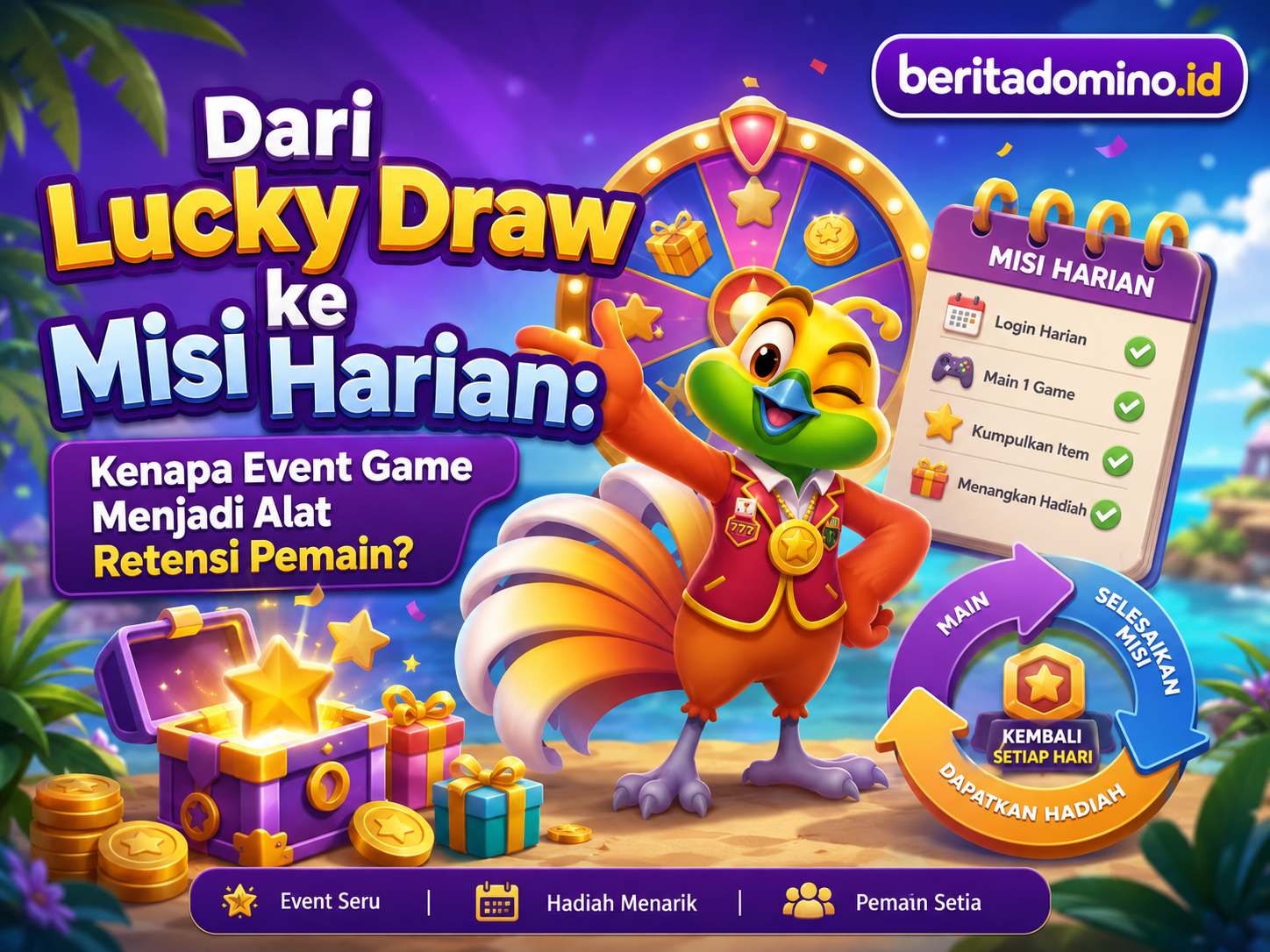 event game retensi pemain