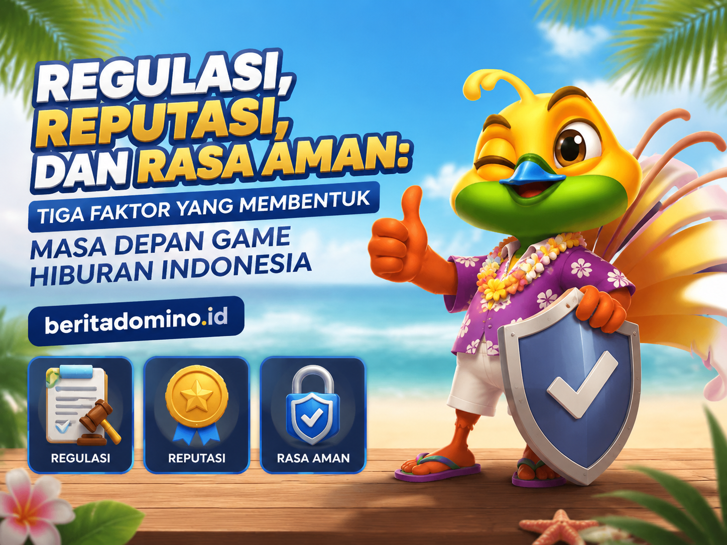 regulasi reputasi rasa aman game