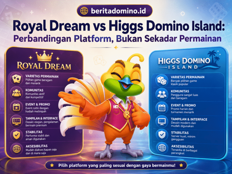royal dream vs higgs domino island