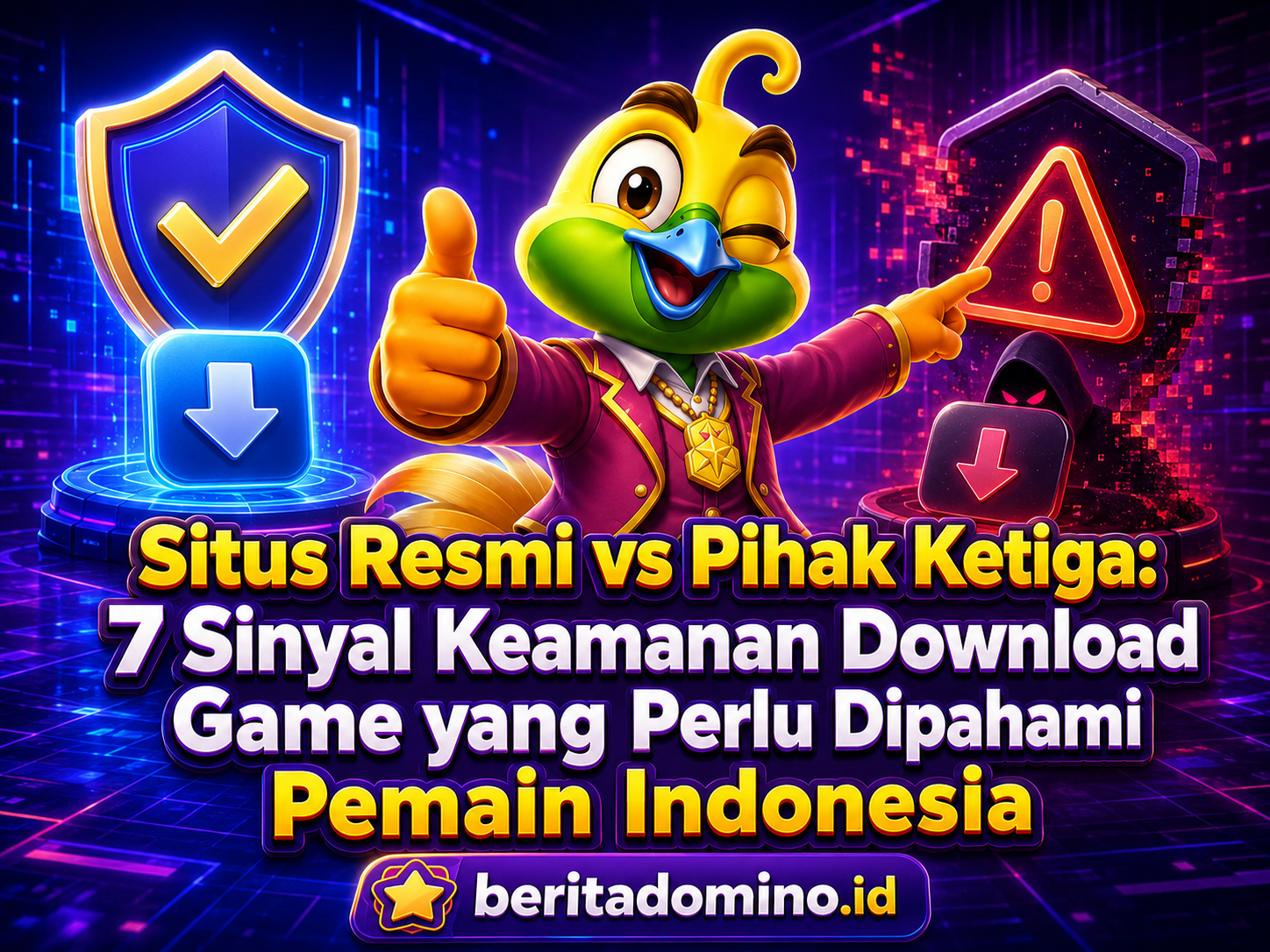 situs resmi vs pihak ketiga