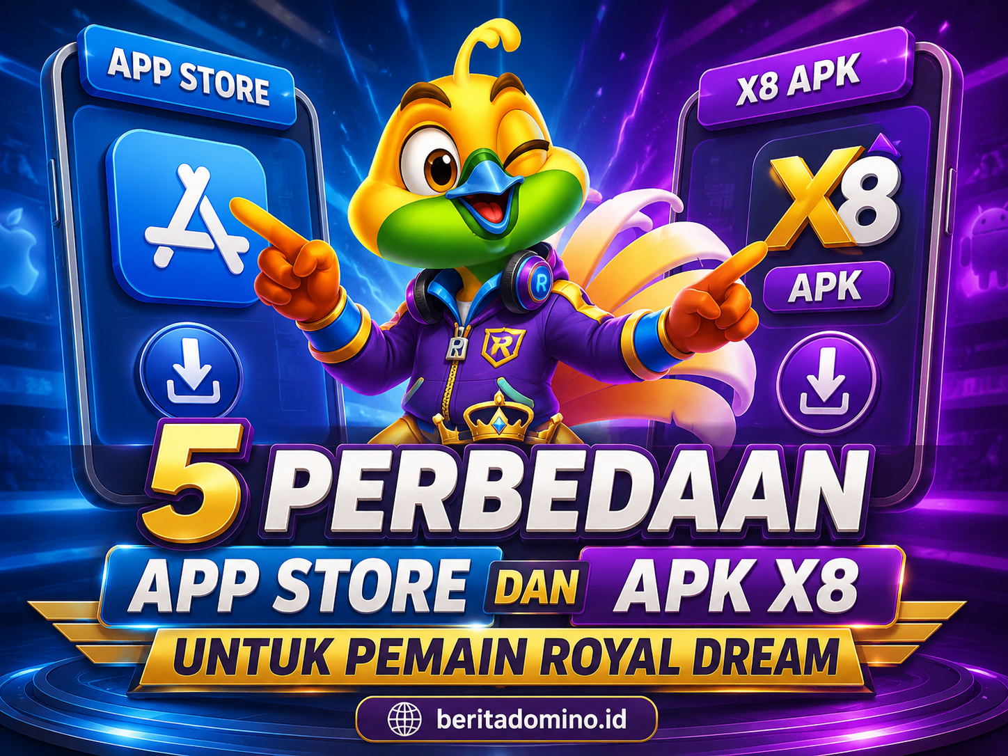 5 Perbedaan App Store dan APK X8 untuk Pemain Royal Dream