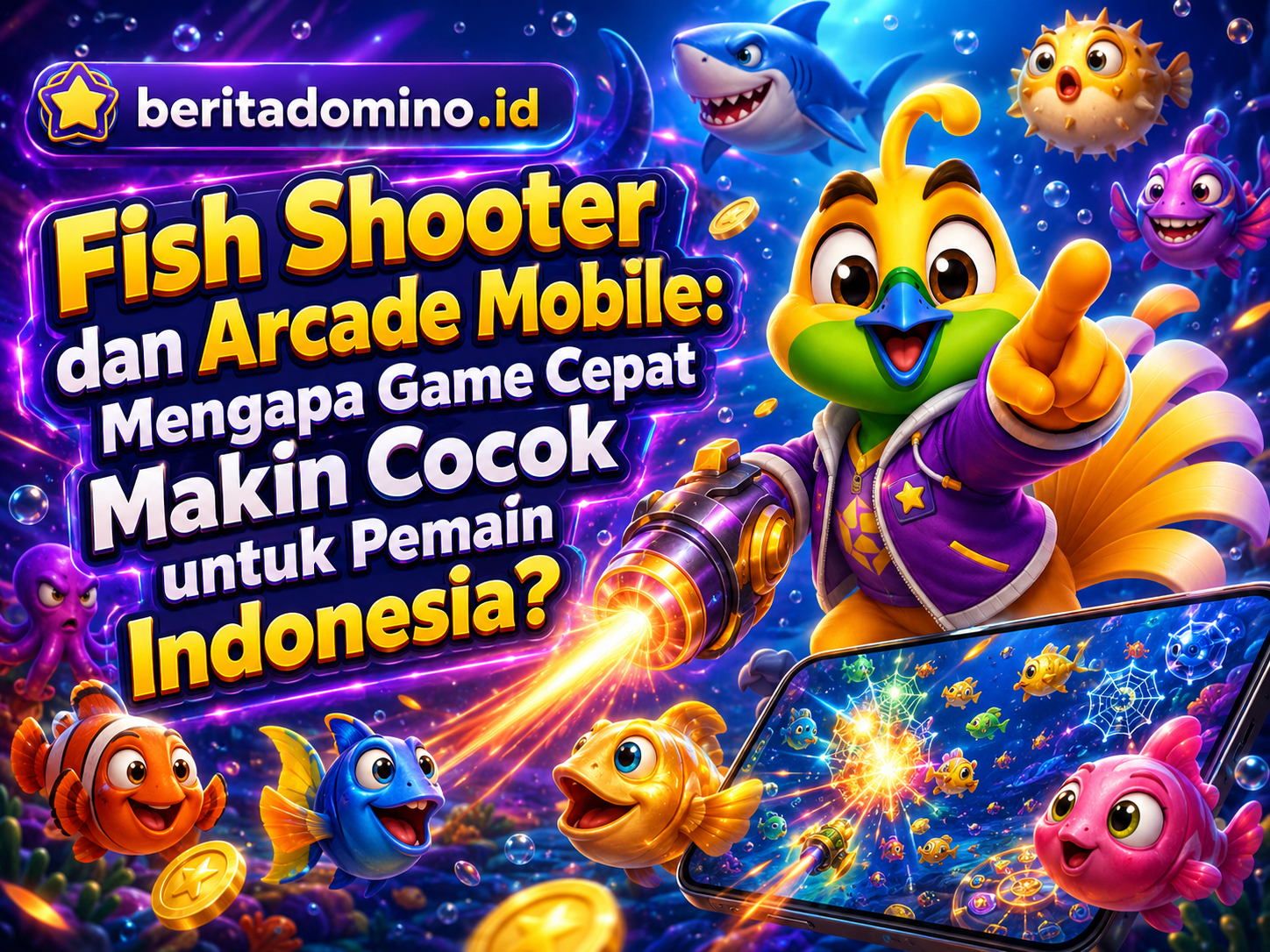 fish shooter dan arcade mobile
