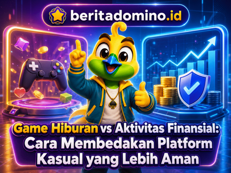 game hiburan vs aktivitas finansial