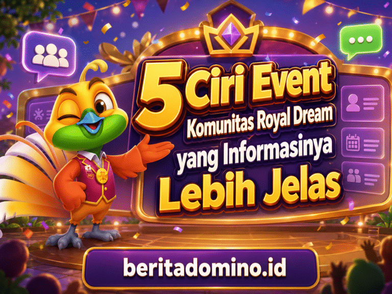 event komunitas Royal Dream dengan informasi jelas