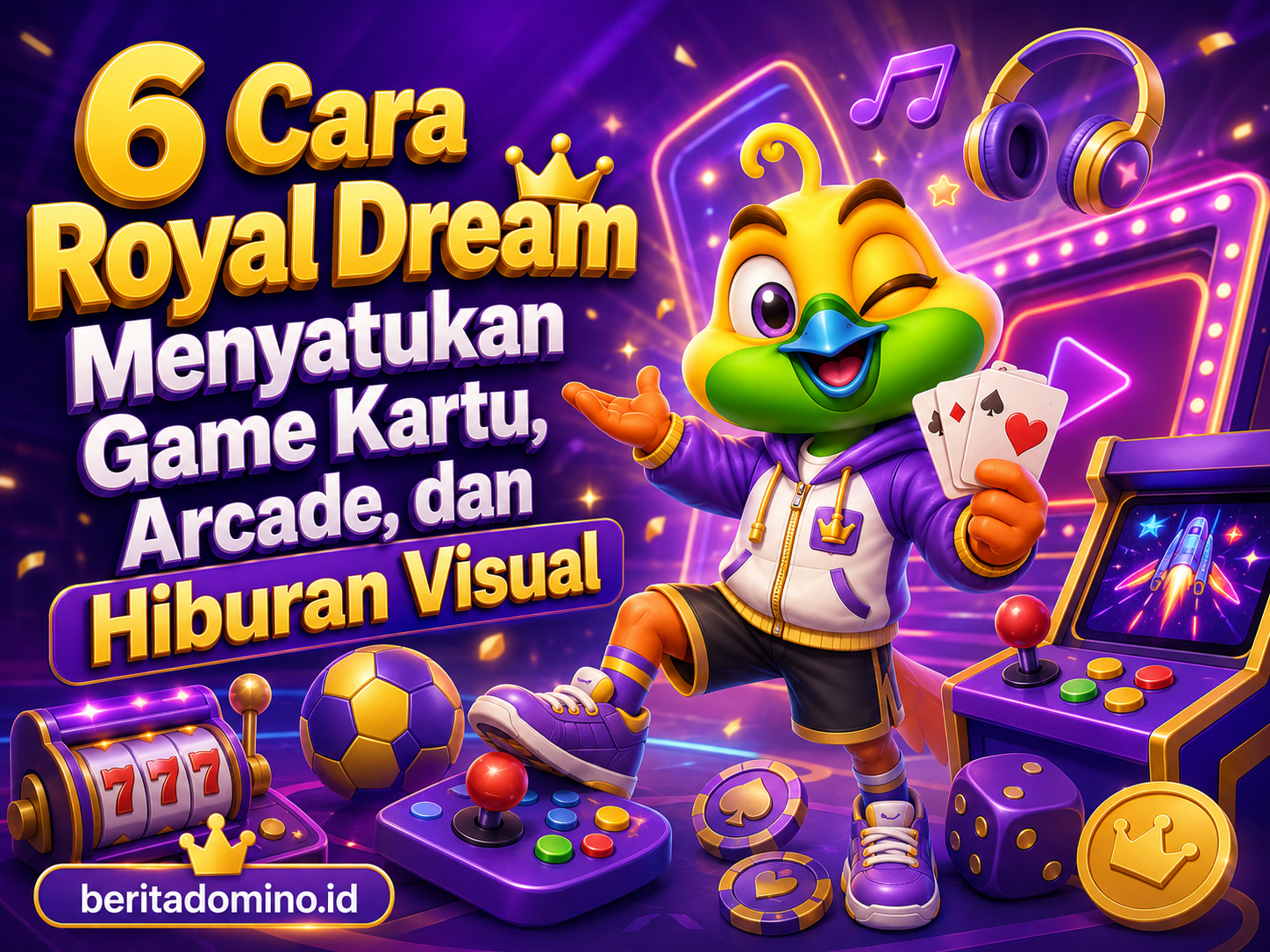 Royal Dream game kartu dan arcade multi-kategori