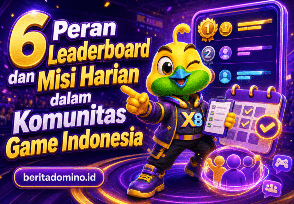 leaderboard dan misi harian dalam komunitas game Indonesia