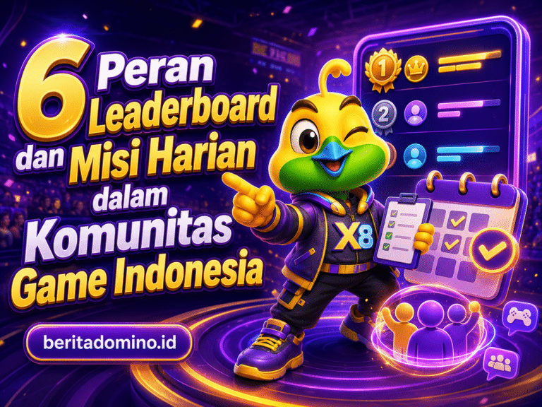 leaderboard dan misi harian dalam komunitas game Indonesia