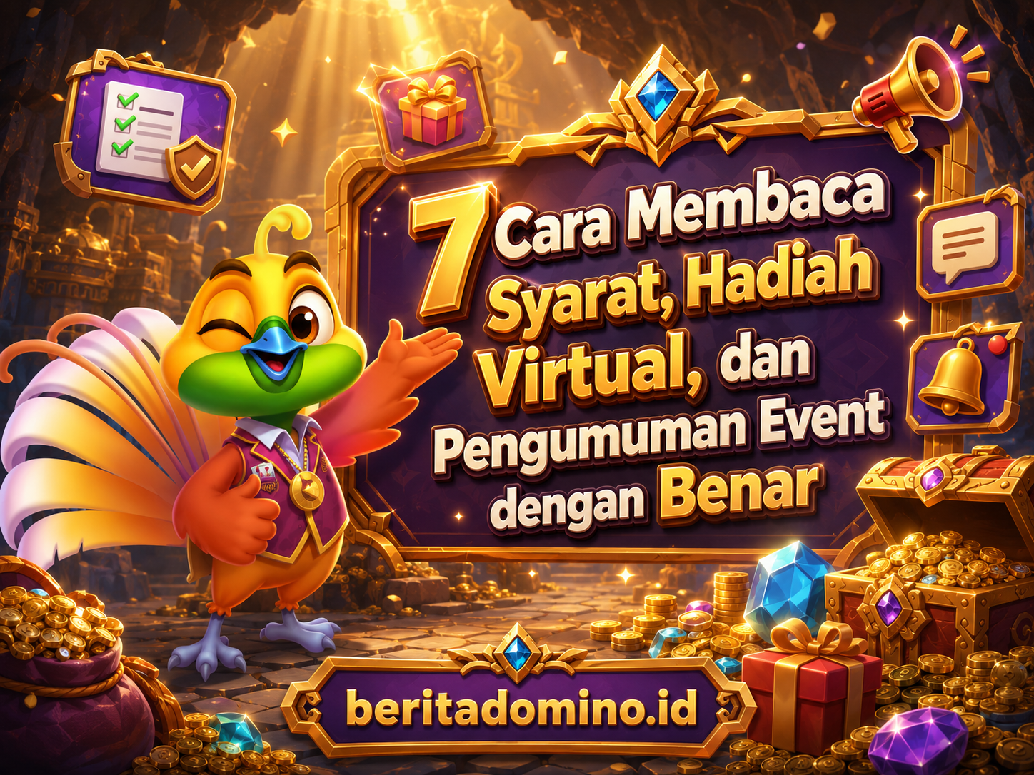 cara membaca syarat event Royal Dream