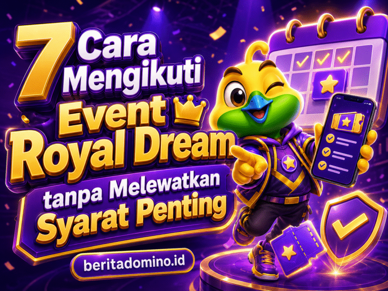 cara mengikuti event Royal Dream dengan benar
