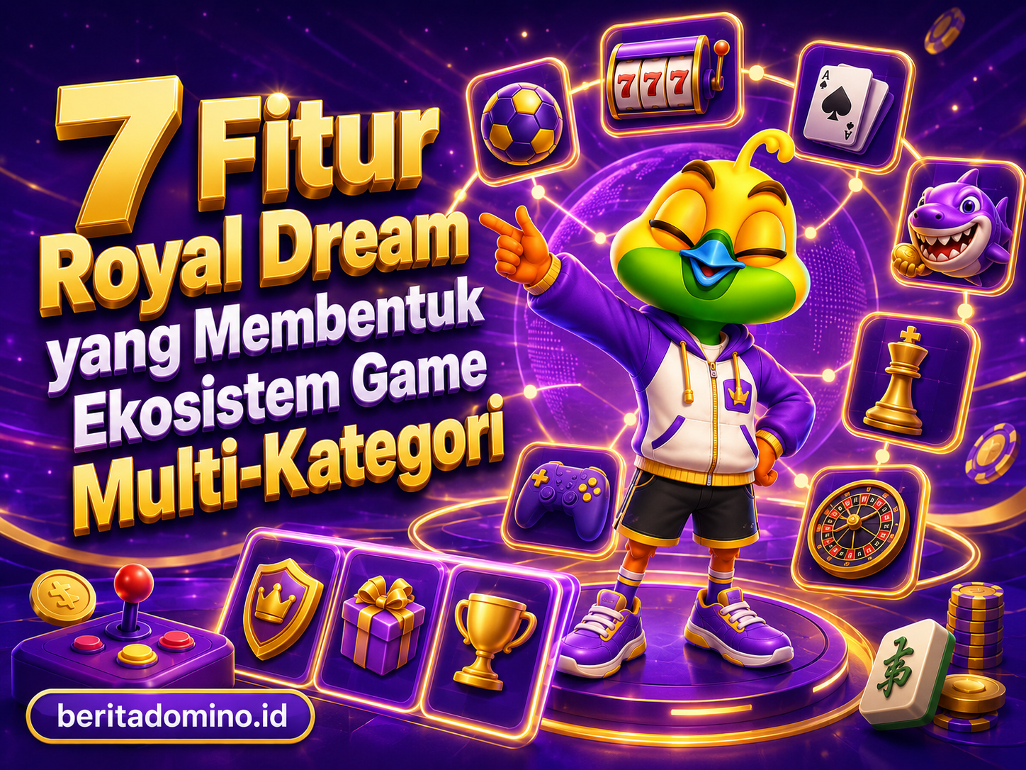 7 fitur Royal Dream dalam ekosistem game