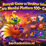 platform 100+ game dengan struktur kategori jelas