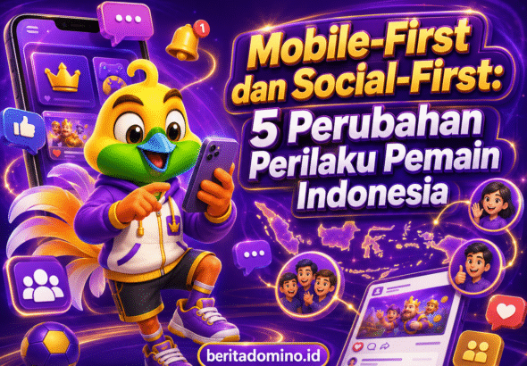 perubahan perilaku pemain Indonesia mobile-first dan social-first