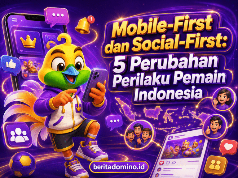 perubahan perilaku pemain Indonesia mobile-first dan social-first