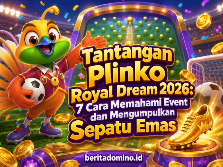 Tantangan Plinko Royal Dream periode 9 sampai 20 Juli 2026