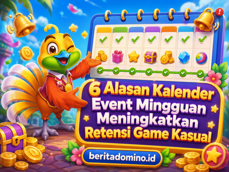 kalender event mingguan untuk retensi game kasual