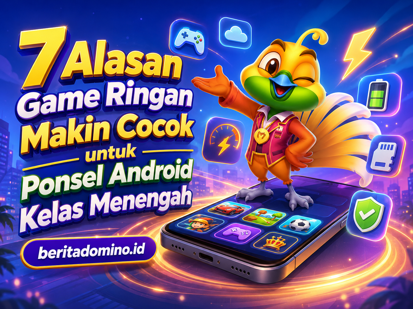game ringan Android untuk ponsel kelas menengah Indonesia 2026