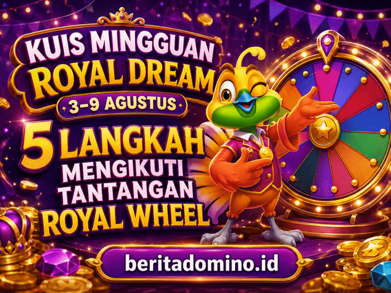 Kuis Mingguan Royal Dream Royal Wheel periode 3–9 Agustus