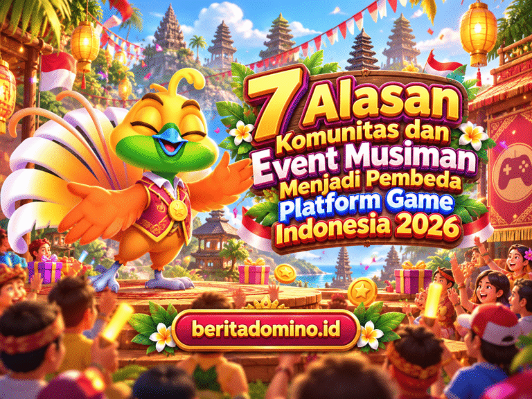 komunitas game Indonesia event musiman dan aktivitas mingguan 2026