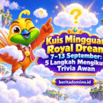 Kuis Mingguan Royal Dream 7–13 September trivia awan cuaca cerah