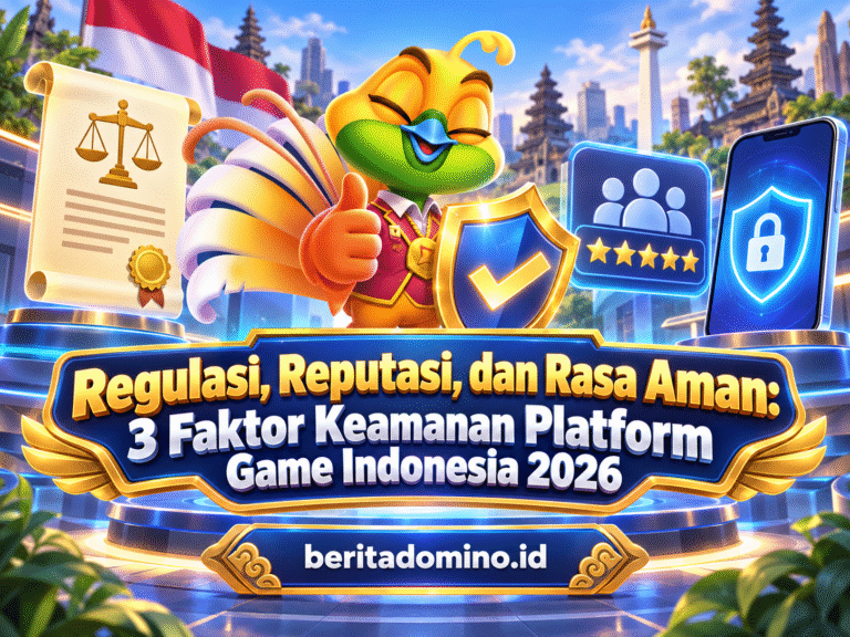 keamanan platform game Indonesia regulasi reputasi dan rasa aman 2026