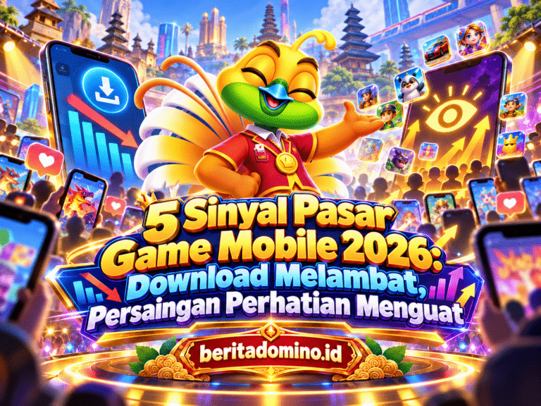 pasar game mobile 2026 download menurun dan persaingan perhatian pemain