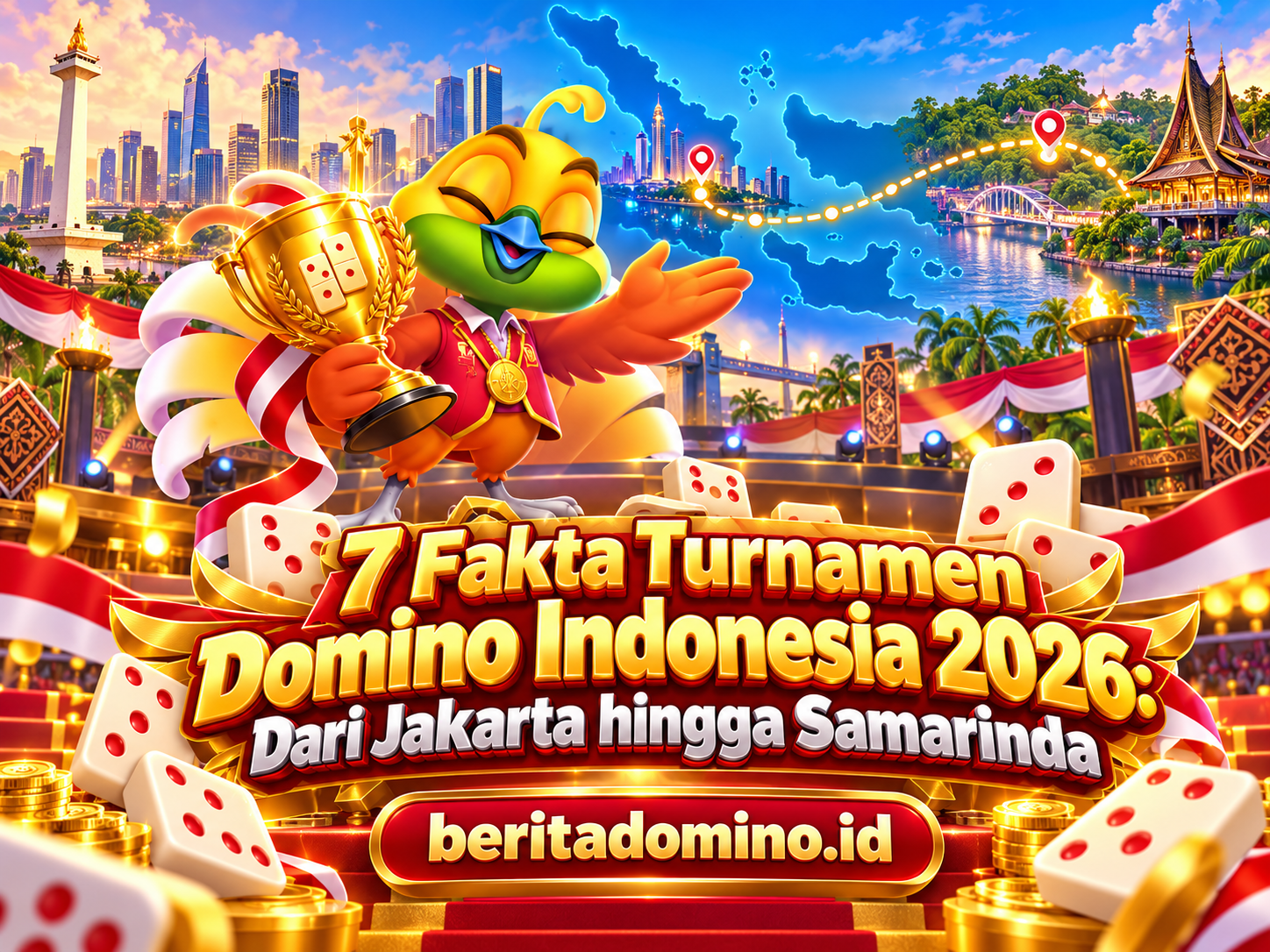 turnamen domino Indonesia 2026 Jakarta Mandar dan Samarinda